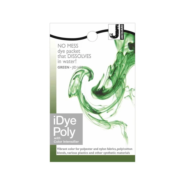 452 Green, barwnik do tkanin iDye Poly, 14 g