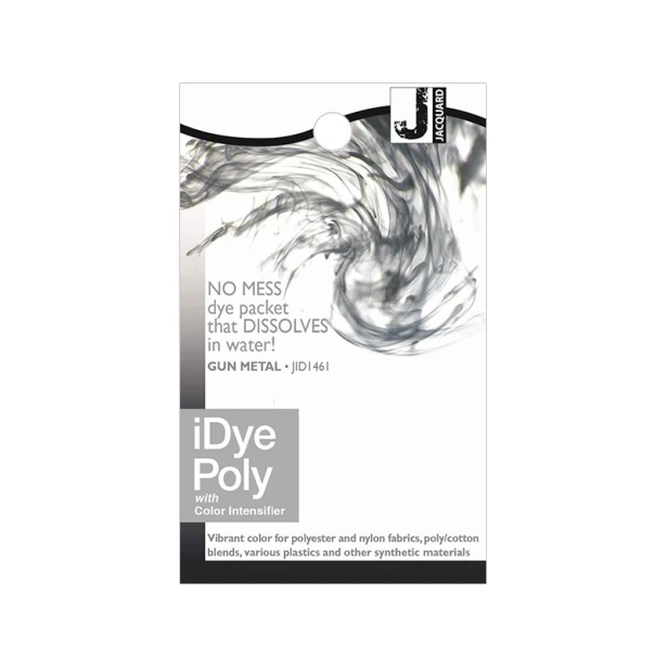 461 Gun Metal, barwnik do tkanin iDye Poly, 14 g