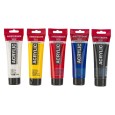 Farby akrylowe Talens Amsterdam Mixing, 5 x 120 ml