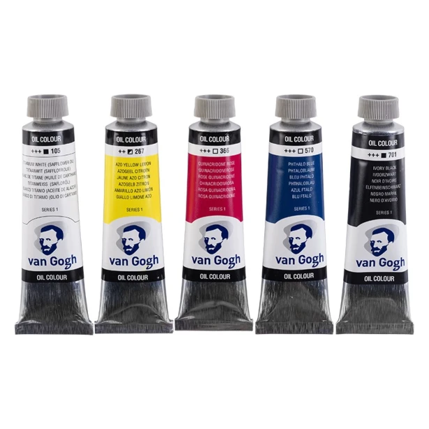 Zestaw farb olejnych Van Gogh, 5 x 40 ml