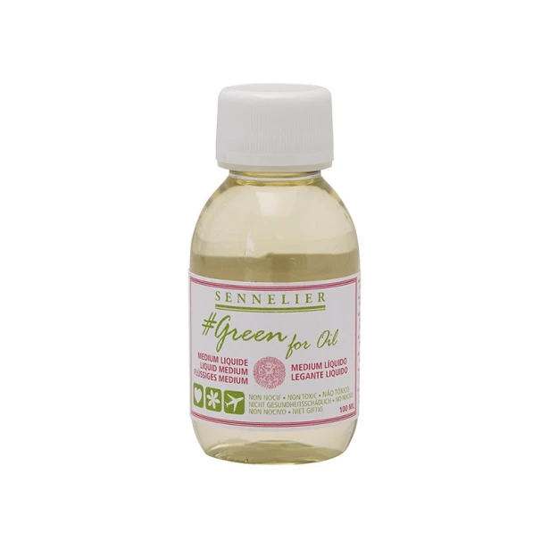 Medium uniwersalne Green For Oil, Sennelier 100 ml