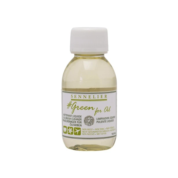 Płyn do czyszczenia pędzli Green For Oil, 100 ml