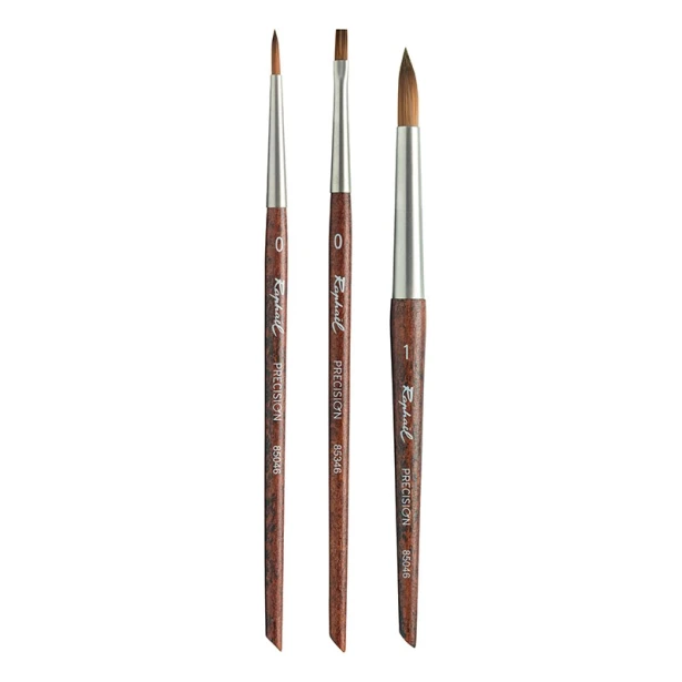 Pędzle Precision Travel Set 2 Raphael, 3 szt.