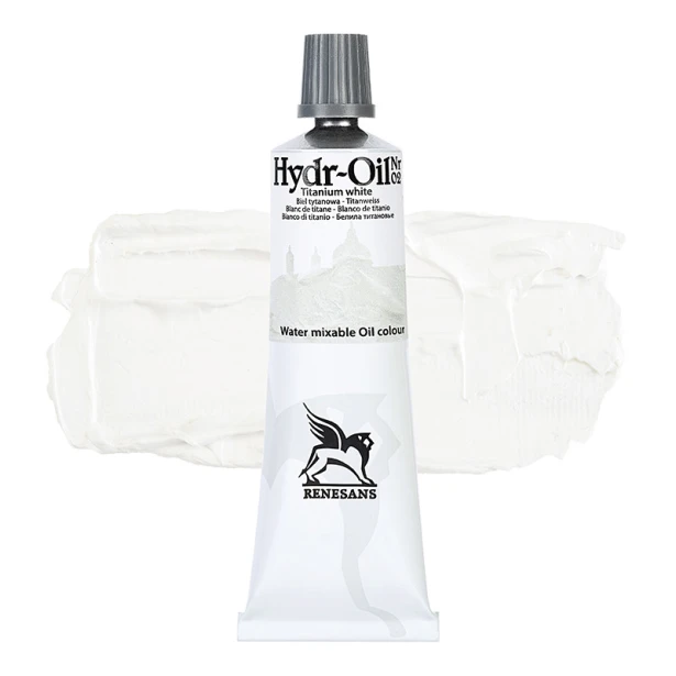 02 Biel Tytanowa, farba Hydr-Oil 60 ml