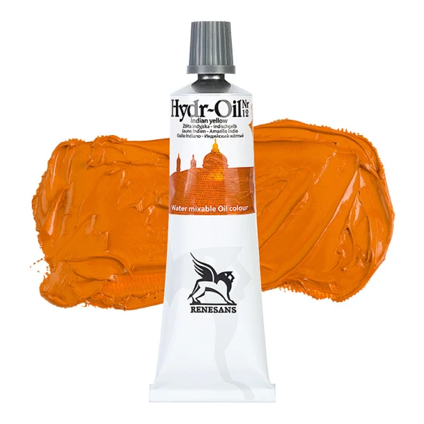 12 Żółta Indyjska, farba Hydr-Oil 60 ml