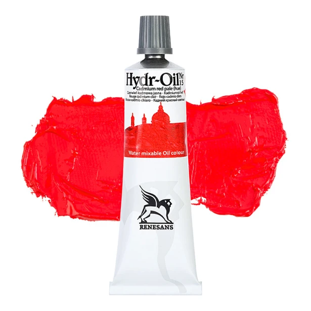 15 Czerwień Kadmowa Jasna, farba Hydr-Oil 60 ml