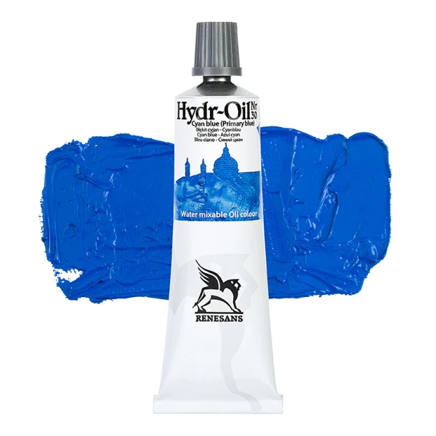 30 Błękit Podstawowy (Cyan), farba Hydr-Oil 60 ml