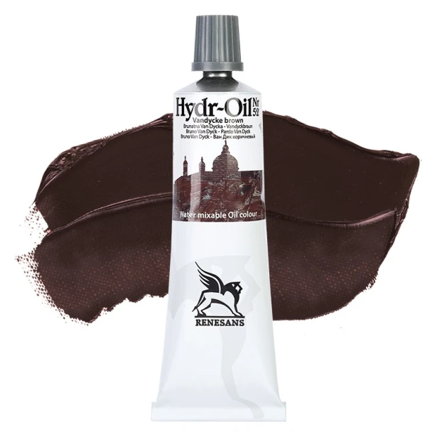 52 Brunatna Van Dycka, farba Hydr-Oil 60 ml