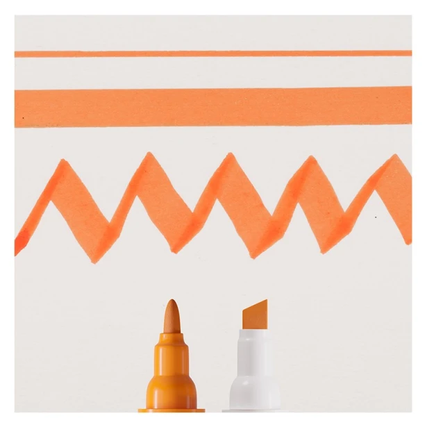 237 Deep Orange, pisak Ecoline Duo Tip, Talens
