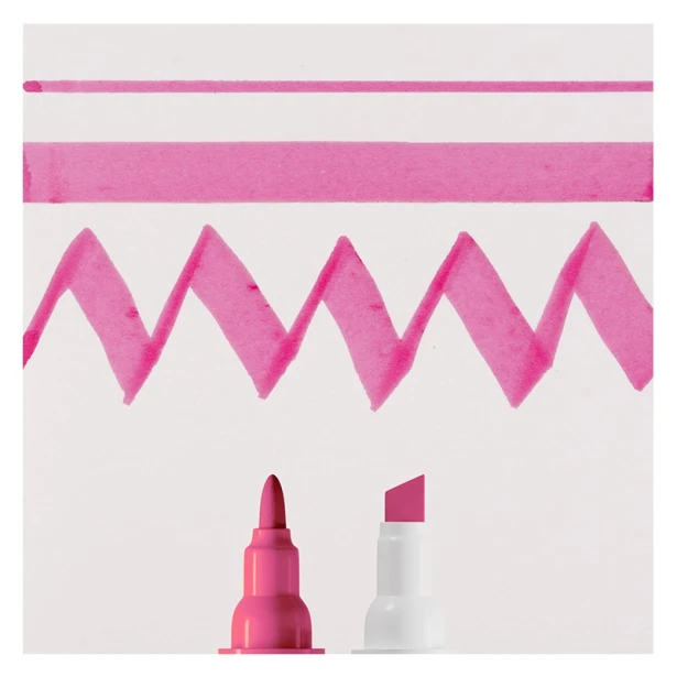 337 Magenta, pisak Ecoline Duo Tip, Talens