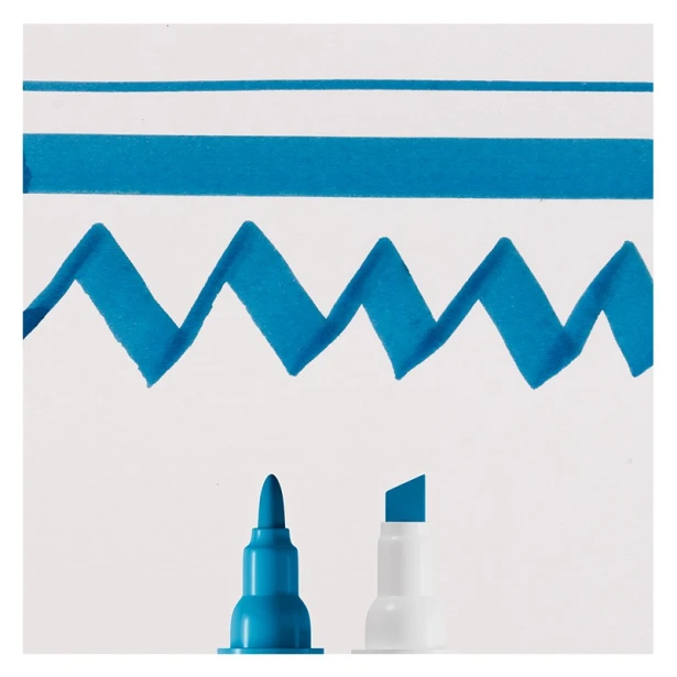 508 Prussian Blue, pisak Ecoline Duo Tip, Talens
