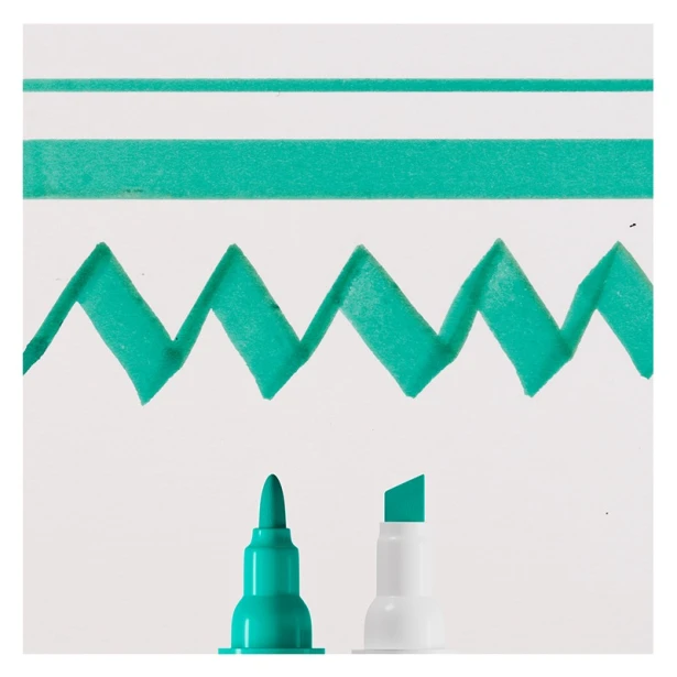 602 Deep Green, pisak Ecoline Duo Tip, Talens