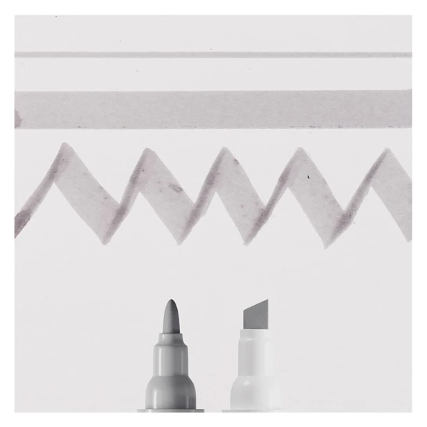 717 Cold Grey, pisak Ecoline Duo Tip, Talens