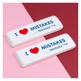Gumka do mazania 'I Love Mistakes', Milan