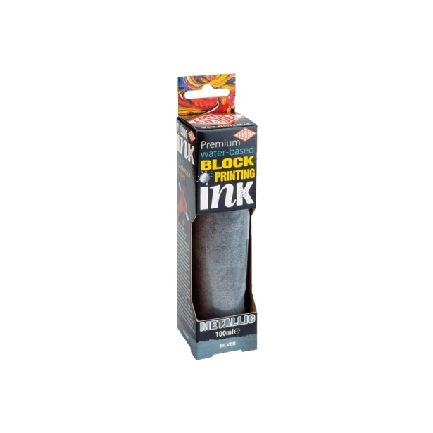 Silver, metaliczny tusz do linorytu Essdee 100 ml