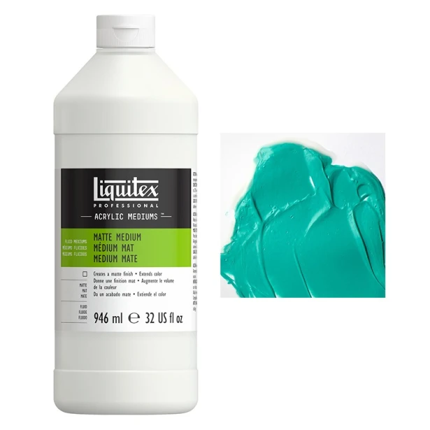 Medium matowe do farb akrylowych, Liquitex 946 ml