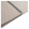 Blok na spirali Grey Recycled Aurora, A5. 50 ark.