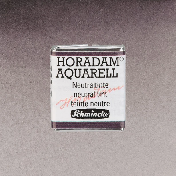 782 Neutral Tint, akwarela półkostka Horadam Schmincke