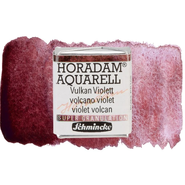 914 Volcano Violet, akwarela półkostka Horadam Schmincke