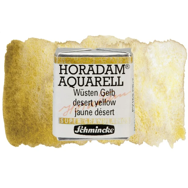 921 Desert Yellow, akwarela półkostka Horadam Schmincke