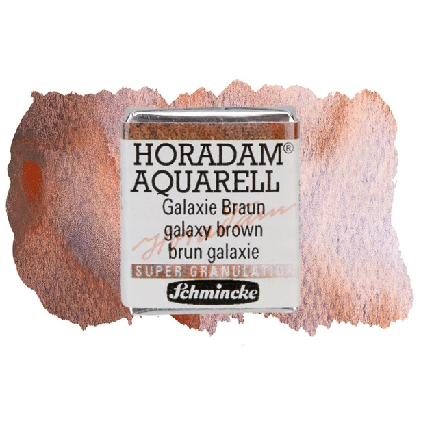 974 Galaxy Brown, akwarela półkostka Horadam Schmincke