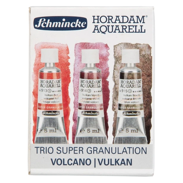 Trio Volcano – akwarele w tubce Horadam 3 x 5 ml