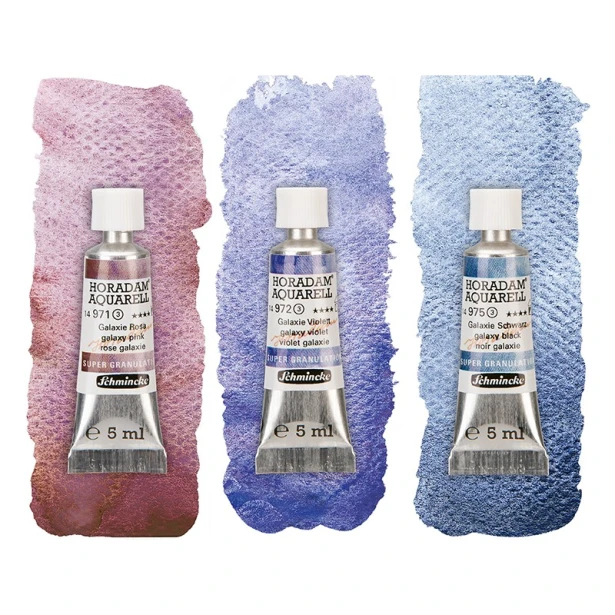 Trio Galaxy – akwarele w tubce Horadam 3 x 5 ml