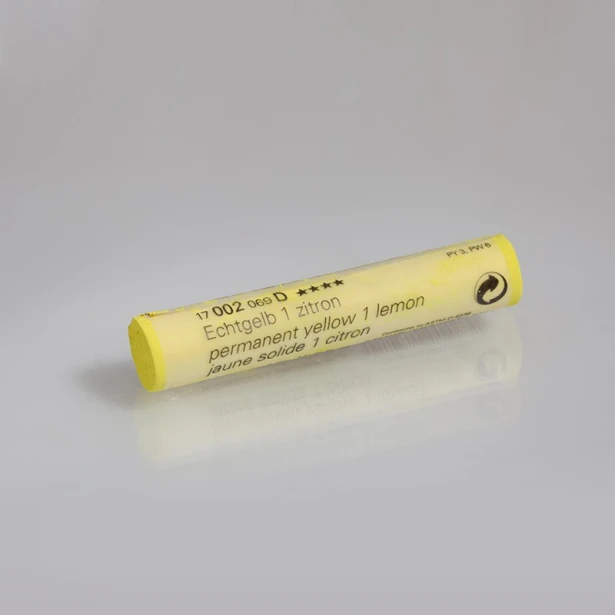 002D Permanent Yellow 1 Lemon, pastel sucha Schmincke