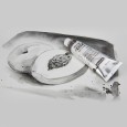 Trio Liquid Charcoal, węgiel w tubce Schmincke 3 x 5 ml