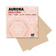 Blok Vanilla Mocha Aurora, 16 x 16 cm, 30 ark.
