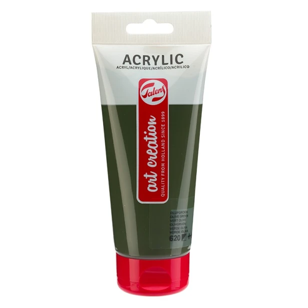 620 Olive Green, farba akrylowa ArtCreation, 200 ml