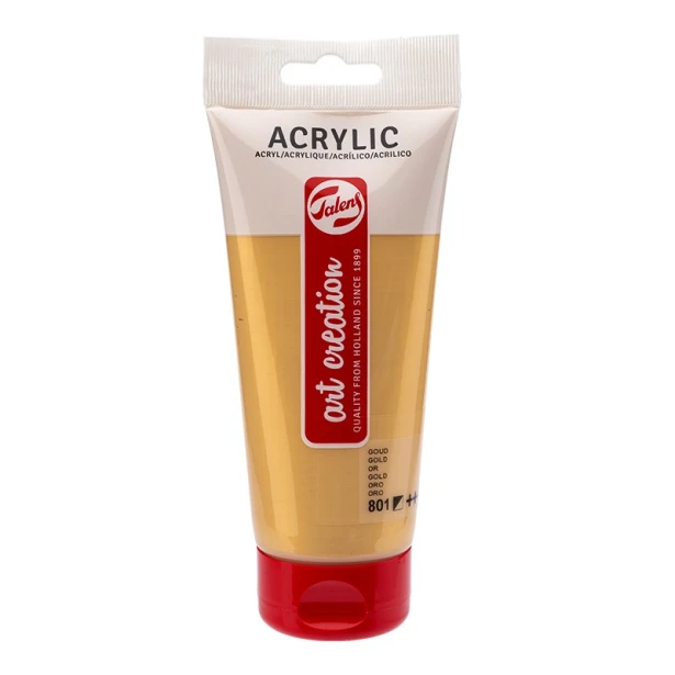 801 Gold, farba akrylowa ArtCreation, 200 ml
