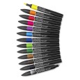 Zestaw Brush Marker - Vibrant Tones, 12 kolorów