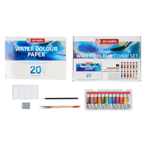 Farby akwarelowe ArtCreation Combi Set, 18 elementów