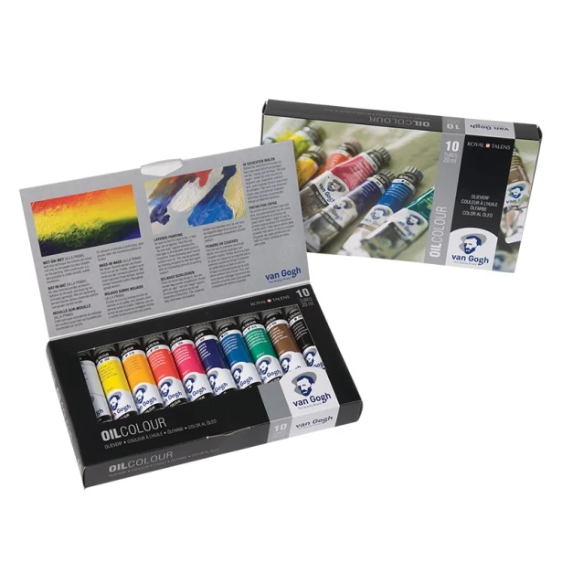 Farby olejne Van Gogh, zestaw 10 x 20ml