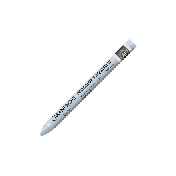 003 Light Grey, akwarelowa pastel Neocolor II