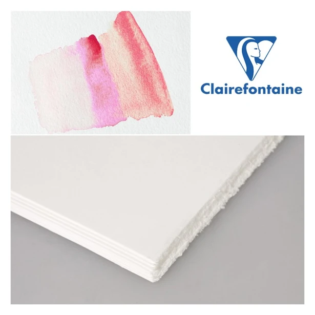 Papier do akwareli Fontaine CP/EW 300 g, 56 x 76 cm, 5 ark.