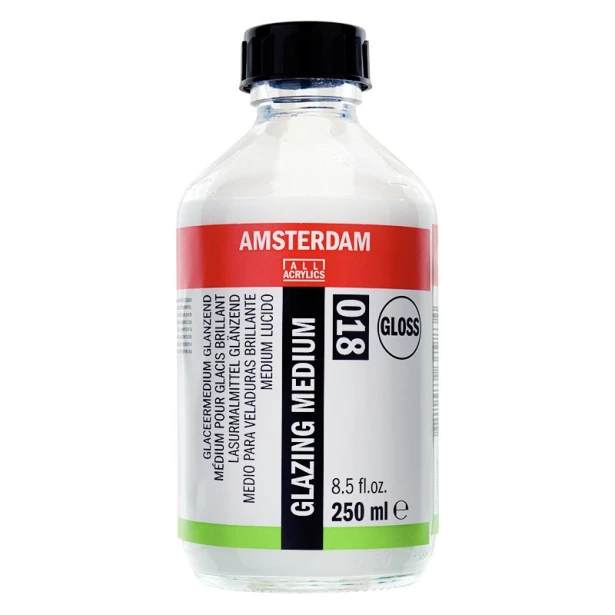 018 Błyszczące medium do laserunku Talens 250 ml