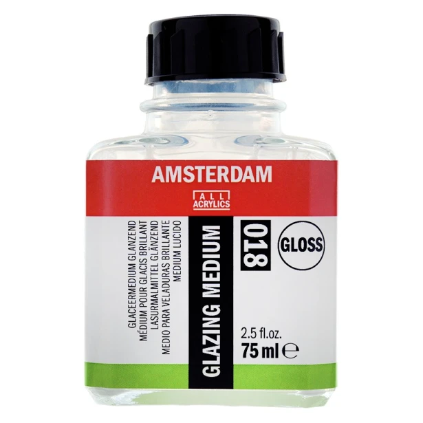 018 Błyszczące medium do laserunku Talens 75 ml