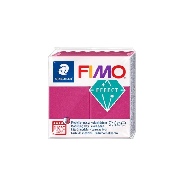 21 Metaliczny - bordowy, Fimo effect 57 g