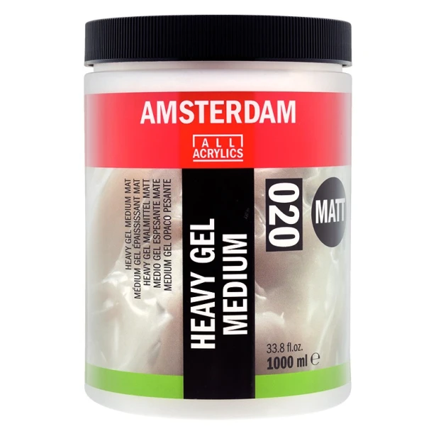 020 Matt heavy gel, ciężki żel matowy Amsterdam, 1000 ml