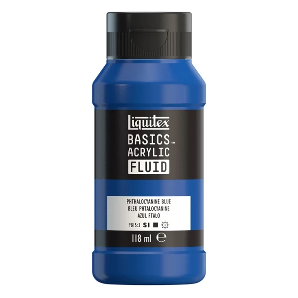 316 Phthalo Blue, Basics Acrylic Fluid Liquitex 118 ml