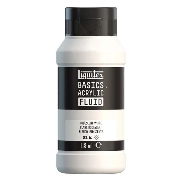 238 Iridescent White, Basics Acrylic Fluid Liquitex 118 ml