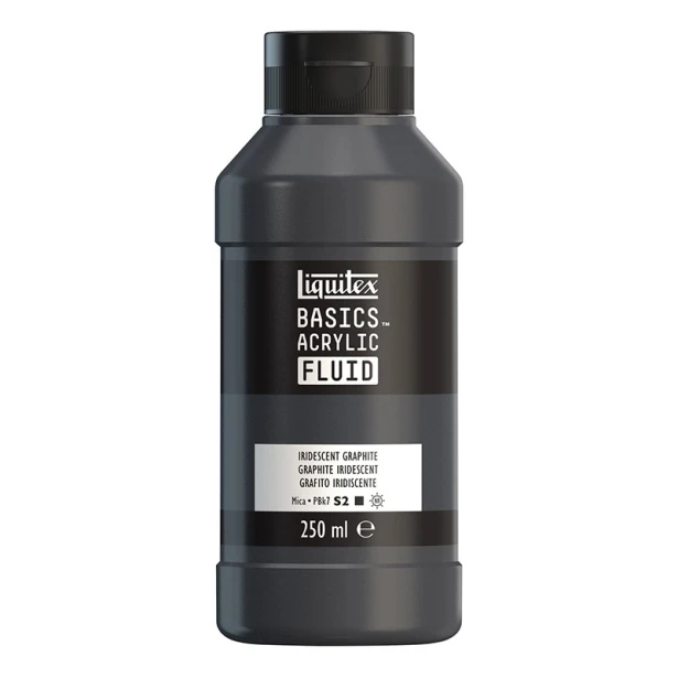 049 Iridescent Graphite, Basics Acrylic Fluid Liquitex 250 ml