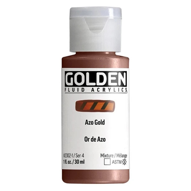 2302 Azo Gold, Golden Fluid 30 ml