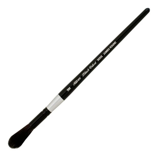 Pędzel serii 3025S Small Jumbo Round, Black Velvet SBL