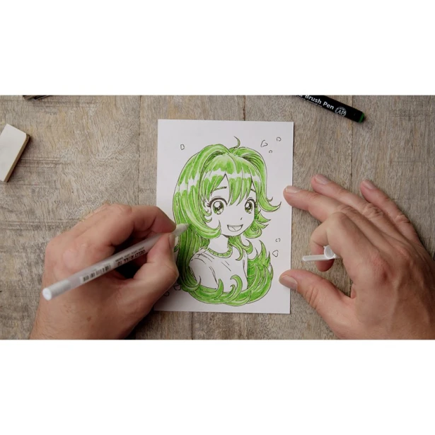 Zestaw Manga Pigma Micron, Sakura, 3 sztuki
