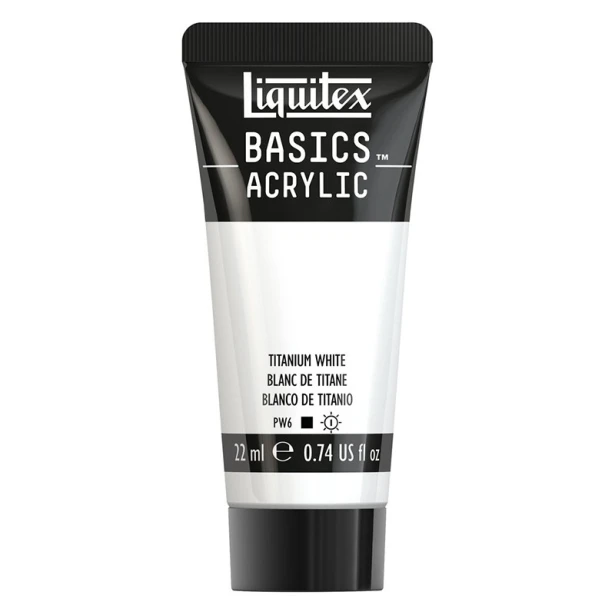 432 Titanium white, farba akrylowa Liquitex 22 ml