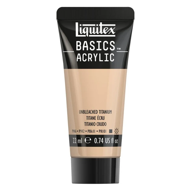 434 Unbleached titanium, farba akrylowa Liquitex 22 ml