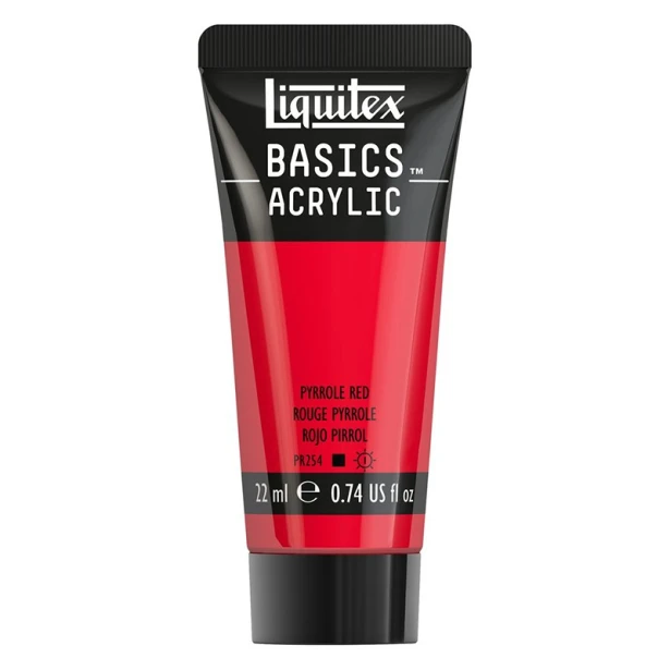 321 Pyrrole red, farba akrylowa Liquitex 22 ml
